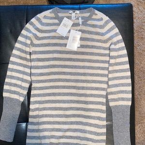 NWT Autumn Cashmere XS Stripe Sweater